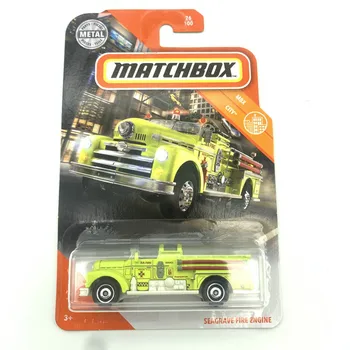 SEAGRAVE tuletõrjeauto Matchbox, Autod 1:64 Diecast Metal Sulamist Mudel Auto Mänguasi Sõidukid