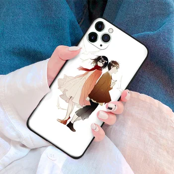 Shingeki no Kyojin Kelle Jaeger Mikasa anime For iPhone se 6 6s 7 8 plus x-xr, xs 11 pro max pehmest silikoonist telefoni juhul katab kest