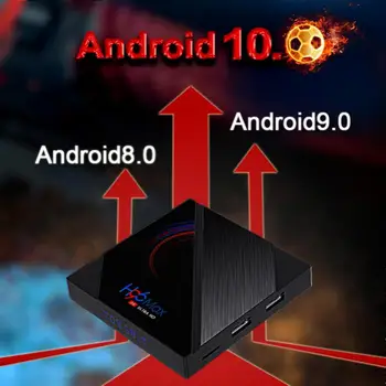 Smart TV Box H96 Max Quad Core H616 6K HD Smart TV Box Android 10.0 Topelt WIFI Traadita TV-Set-top Box Koos Digitaalne Ekraan