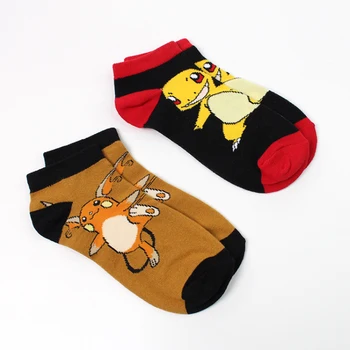 Sokk Naiste Sokk Anime Pikachu Kawaii Armas Sokk Õnnelik Pistma Koomiline Streetwear Naljakas Sokid Calcetines Mujer Armas Anime Lisaseadmed