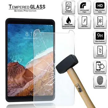 Tablett Karastatud Klaasist Ekraan Kaitsja Kaas Xiaomi Mi Pad 4 LTE-Tablett Arvuti, Anti-Scratch Plahvatus-Tõend Ekraan