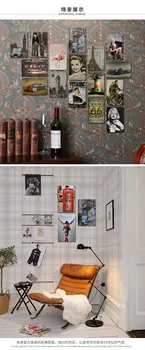 Taks Retro Vintage Tina Märk Baar Kohvik Art Bar Kaunistamine elutuba, Magamistuba Kontori Kaunistamiseks 20X30 cm talumaja decor