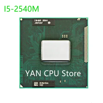 Tasuta kohaletoimetamine Intel Core i5-2540M i5 2540M SR044 2.6 GHz Dual-Core Quad-Lõng CPU Protsessor 3M 35W Sokkel G2 / rPGA988B