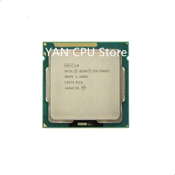 Tasuta kohaletoimetamine Intel Xeon E3-1240 v2 E3 1240v2 E3 1240 v2 3.4 GHz Quad-Core CPU Protsessori 8M 69W LGA-1155