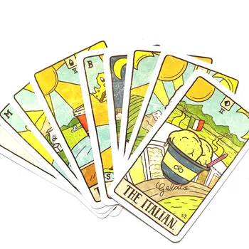 Toidu Varanduse Tarot-Kaardi inglise Versiooni Oracle Kaardid lauamäng Täiskasvanud Laps Pool Kaardi Mängu Mängima Kaardi Saatuse Ennustamine
