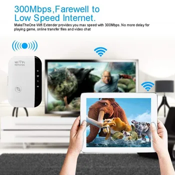 Traadita Wifi Repeater 300Mbps Võrgustik, Wifi Extender pikamaa-Signaali Võimendi Interneti Antenni Signaali Korduva pöörduspunkti