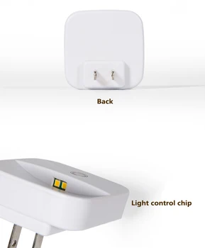 Tulede LED Night Light Loominguline Smart Sensor Lamp Intelligentne Voodi, Lamp ja Uudsus Kingitus Plug-in Eco-sõbralik Valguse Lapsed Bedro