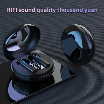 TWS Peakomplekt HiFi Stereo Juhtmeta Kõrvaklapid Sport Mini Earbuds Touch Bluetooth-Kõrvaklapid koos Mikrofoni jaoks Xiaomi iphone