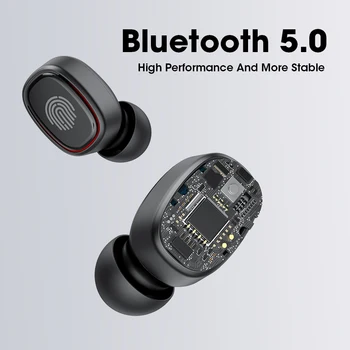 Tõsi, TWS Earbuds Traadita Kõrvaklappide Jaoks Huawei Xiaomi Bluetooth Kõrvaklapid HiFi Kõrvaklapid Mikrofoniga LED-Ekraan, Headset