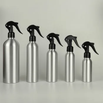 Tühi Alumiinium Spray Pudelit, 30ml 50 100 150 250 -500ml Korduvtäidetavaid Pudelis, Taimede Eeterlikud Õlid, Udu & Oja Prits