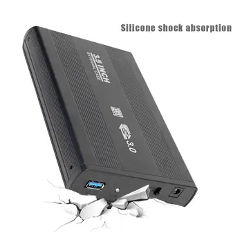 USB 3.0 SATA Port SSD HDD Case 3.5 tolline 5-gbit / s Alumiinium Kõvaketta Ruum Teoreetiline Edastamise Kiirus kuni 5 gbit / s