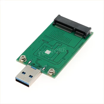 USB mSATA adapter mini SATA SSD USB 3 3.0 converter mini PCI-e Kaardi adapter