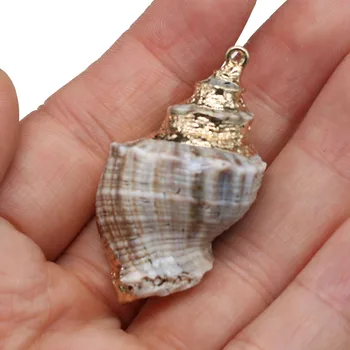 Uus 5TK Naturaalne Väike Conch Shell Ripatsid, Nõidumine Ripatsid DIY jaoks Kaelakee või Ehete Tegemine