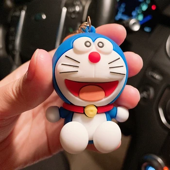 Uus Cartoon Doraemon Võtmehoidjad Loominguline Anime Kass Doraemon Key Keti Ripats Lastele Kott Võtmerõngast Kingitused Armastavad Kott Ripats