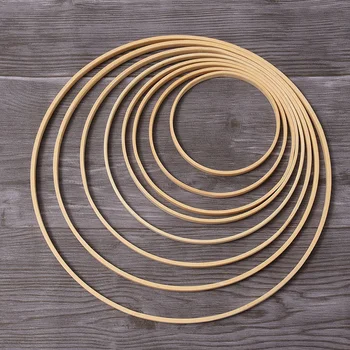 UUS DIY Puidust Kunst Käsitöö Bambusest Ringi Traditsioonilise Ringi ristpistes Õmblemine Käsitsi Vahendid Tikandid Hoop Vahend, 11 Suurused