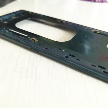 Uus Keskel Raami Bezel Plaat Sony Xperia XZ3 H9436 H9493 H8416 H9496 Metallist Korpus Pool Võtmed