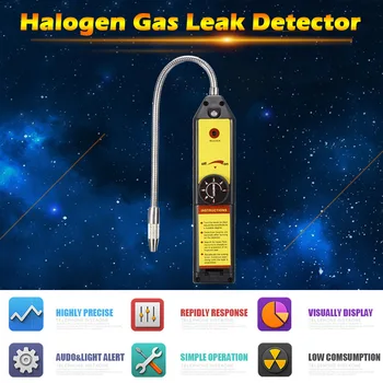 Uus Kuum Kliimaseade, Halogeen-Leak Detector Freoon Lekke Detektor, Halogeen-Refrigerant Gas Lekke Tester Auto Diagnostika