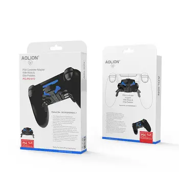 Uus Metallist gamepad tagasi Laiendatud klahvi Turbo PlayStation PS4 SLIM PS4 Pro controller adapter Mods ja Elite paddies