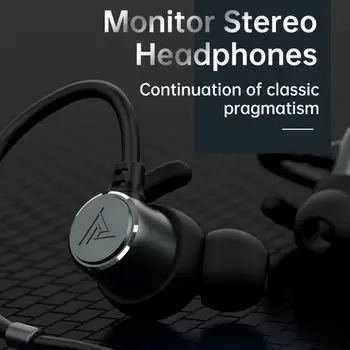 Uus QKZ SK4 Universaalne In-Ear Sport Kõrvaklapid Koos Mikrofoni 3,5 mm Jälgida HiFi Stereo Bass Traadiga Earbuds Rippuvad Kõrva Kõrvaklapid