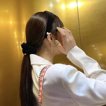 Uus Velvet Pearl Lühike Elegantne Bezel Retro Naiste Peapael Tüdrukud, Juuksed Ansamblid Hairband Hoop jaoks Pulmapidu korea Juuksed Accessori