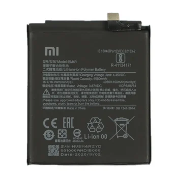 Uus Xiao Mi Originaal BM4R Aku Xiaomi Mi 10 Lite 5G BM4R Ehtne Asendamine Telefoni Aku 4160mAh