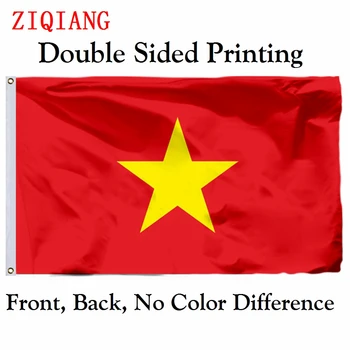 Vietnam 1955 Lipu 3x5ft Polüester Sõidavad Suurus 90x150cm Kohandatud Kõrge Kvaliteediga Kahepoolne Printimine Banner
