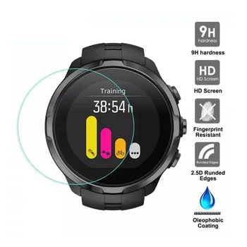 VSKEY 10TK Karastatud Klaas Suunto 7 Ekraani Kaitsekile Ring Smart Watch Läbimõõt 43mm Anti-Scratch kaitsekile