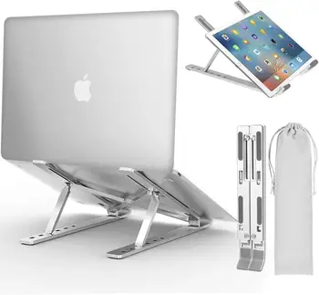 X-Stiilis Esiistmed Kokkupandav Alumiiniumist Laptop Stand Lauaarvuti Sülearvuti Omanik Laua Sülearvuti Seista 7-15 tolline Macbook Air Pro