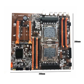 X99-Mängude Emaplaadi koos Pardal Võrgu Kaart Lauaarvuti, Arvuti Chip Dual-Channel ATX SATA III DDR4 ALC662