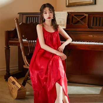 YAMDI vintage raja seksikas backless 2020. aasta suvel boho varrukateta kleit sundress naiste spagetid rihm tahke punane vestidos beach uus