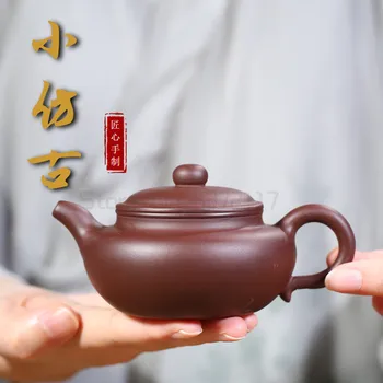 Yixing soovitatav puhas käsitsi ühe poti teekann leibkonna kung fu tee määra kogu käsi teekann väike antiikne