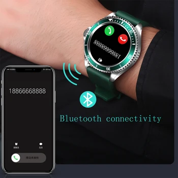 Z69 Smart kellad Naised Mehed Bussiness Vintage Sport Fitness Bluetooth muusika Klassikaline Full Ring Ekraani Smartwatch Android ja IOS