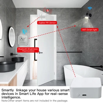 1/5tk Tuya WiFi+Bluetooth+Zigbee Gateway APP Kaugjuhtimispult Smart Home Automation Toetada Alexa Google ' i Kodu hääljuhtimine