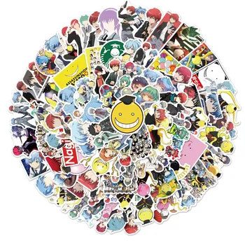 10/30/50/100tk Anime Ansatsu Kyoushitsu Kleebised Veekindel PVC Cartoom Kleebised Rula Telefon Sülearvuti Kiiver Kitarr Kids Mänguasi