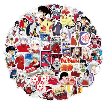 10/30/50TK Anime Inuyasha Iseloomu Graffiti Kleebis Veekindel Pagasi Sülearvuti Roller Vee Cup Dekoratsioon Mänguasjade Hulgimüük