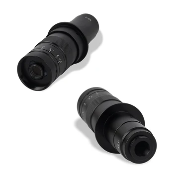 130X 180X C-mount Mikroskoobi Objektiivi Okulaari Reguleeritavad Zoom Tööstuse Video-HDMI-VGA-USB Mikroskoobi abil Kaamera Pilti Laienemist