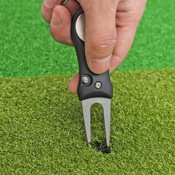 1Set Must Golf Rätikud/Võsa/Divot Puhastus Komplektid Vahvel Muster Golf Microfiber Golf Rätikud Golf Harja Golf Lovers Vahend Kingitus