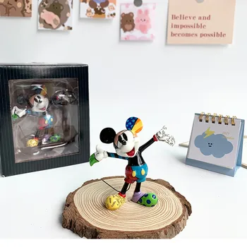 1TK 9,5 cm Peen töö Disney Britto Miki Hiir Miki Minni vaik käsitsi valmistatud käsitsi maalitud sünnipäeva kingitus