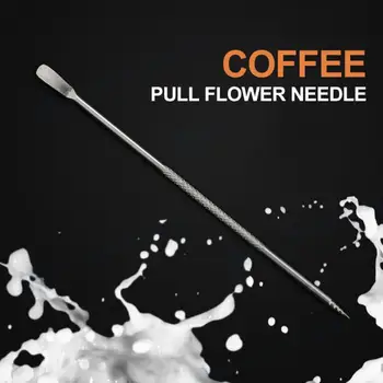 1tk Barista Loominguline Kõrge Kvaliteedi Väljamõeldud Kohvi Mixer Tööriista Cappuccino ja Espresso Kohvi Kaunistus Latte Art Pen Tamper Nõela