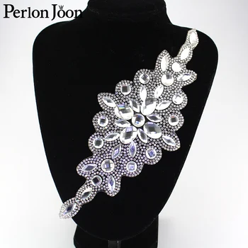 1tk suur Prisma rhinestone kristall klaas applique hot fix teenetemärgi tarvikud pulmad kleit kotid TR081