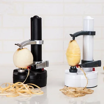1TK Uus Elektriline Spiraal Apple Peeler Lõikur Slicer Vilja, Kartuli Koorimine Automaatne Akuga Masin koos Laadija Eu Pistik