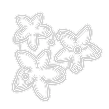 2020. aasta Uus Taim Kihiline Lill Maple Leaf Reljeef Metalli Lõikamine Sureb DIY Teha õnnitluskaart Paber Scrapbooking Nr Templid