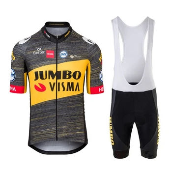 2021 uue jumbo visma meeskond meeste jalgrattasõidu jersey sobiks maillot lühikese varrukaga riietus suvel ratas mtb lühikesed püksid, rinnatüki komplekti ropa de hombre