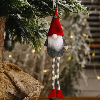 2021 Uus 6tk Jõulud rootsi Gnome Santa Nuku Kaunistused Ripuvad Xmas Tree Kamin