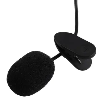 2021 Uusim Kaasaskantav Väline 3,5 mm Käed-vaba Mini Traadiga Clip-Rinnamikrofon Lavalier Mikrofon ARVUTI Sülearvuti 3,5 mm Välise