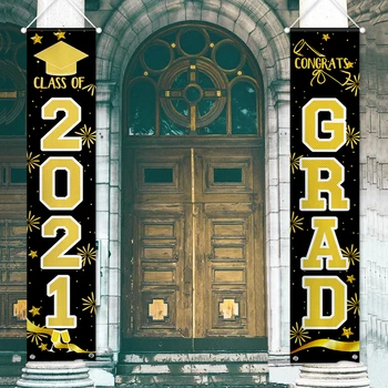 2021 Õnnitlused Grad Must Lõpetamist Õue Märk Ukse Banner Lõpetanud Isikule Kaunistused Asjade Ideaalne keskkooli, Kolledž