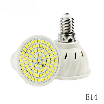 220V GU10 LED Tõmbamisega MR16 Lamp GU5.3 Spot Lamp E27 48 60 80leds lampara B22 bombillas led E14 gu 10 2835 Light 5W 7W 9W