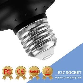 220V Kasvada Valguse LED Lamp Taim E27 Täieliku Spektri LED Seemikute Fitolampy LED Sise-Füto Lampara 40W 60W 80W Kasvu Kasti Pirn