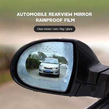 2pcs/set Auto Rearview Mirror Aknas Veekindel kaitsekile Anti Scratch-tõend Multifunktsionaalne Veekindel Udu Filmide w/Kaabits