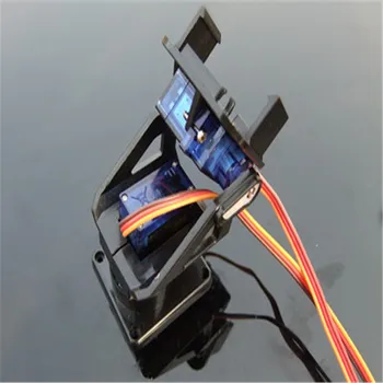 2set Nailon FPV Pan/Tilt-Kaamera Mount ühilduv SG90 9g Servo Jaoks Arduino DIY RC Robot Mänguasi Robot Mudeli Puldi Õpetamine